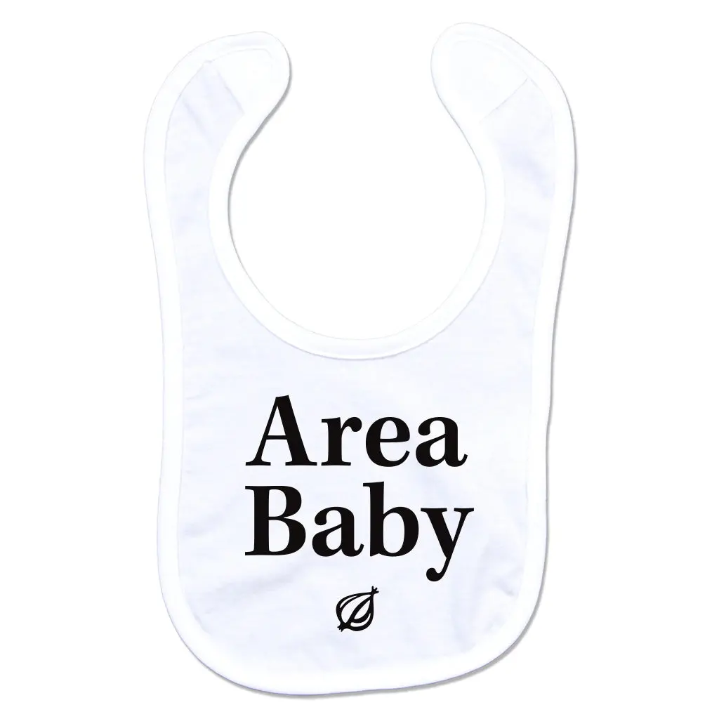 The Onion: Area Baby Bib 1