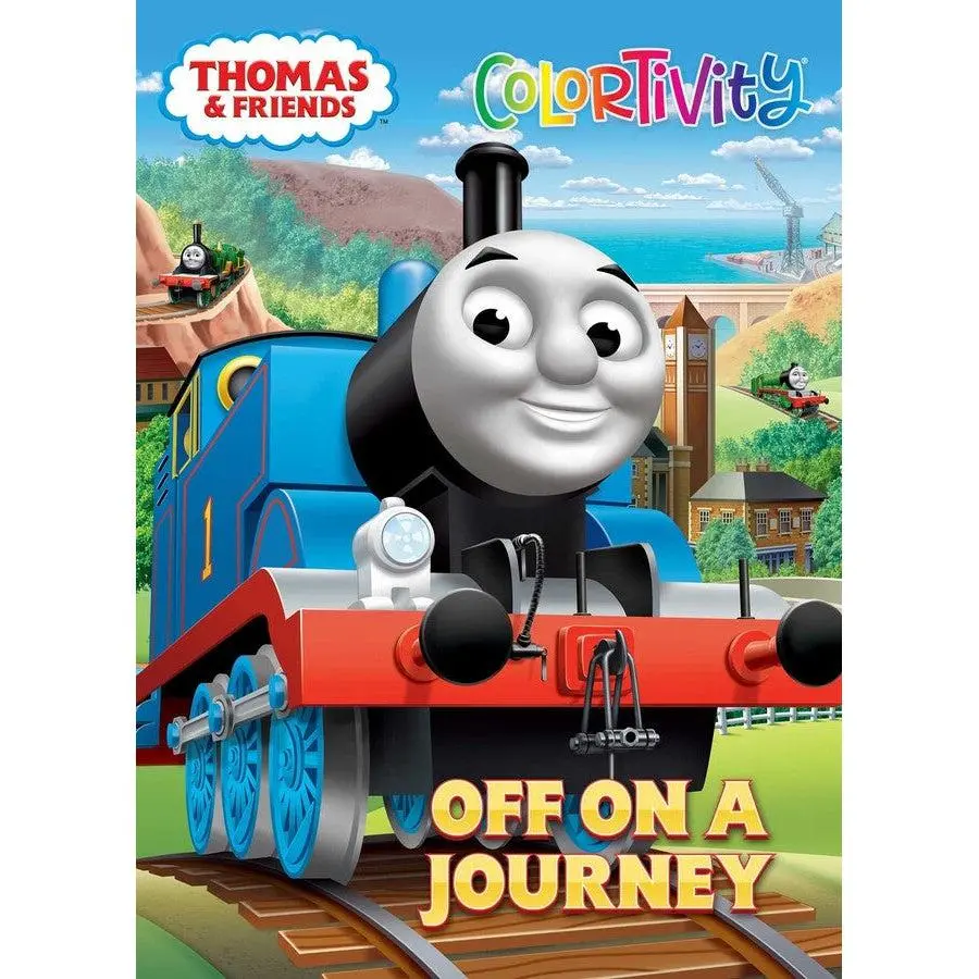 Thomas And Friends Colortivity Off On A Journey 1