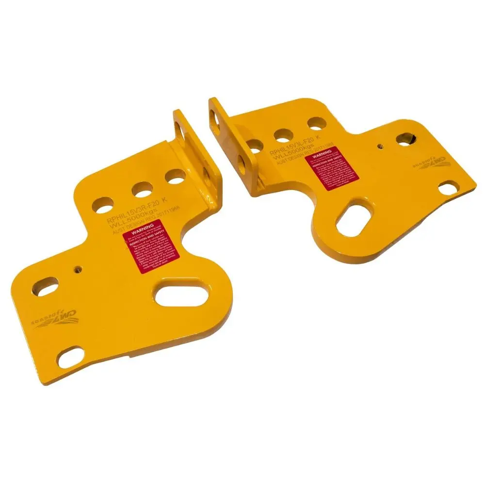 Roadsafe Recovery Points 5000Kgs (Pair) Hilux 2005-2022 Kun/Gun All Models 1