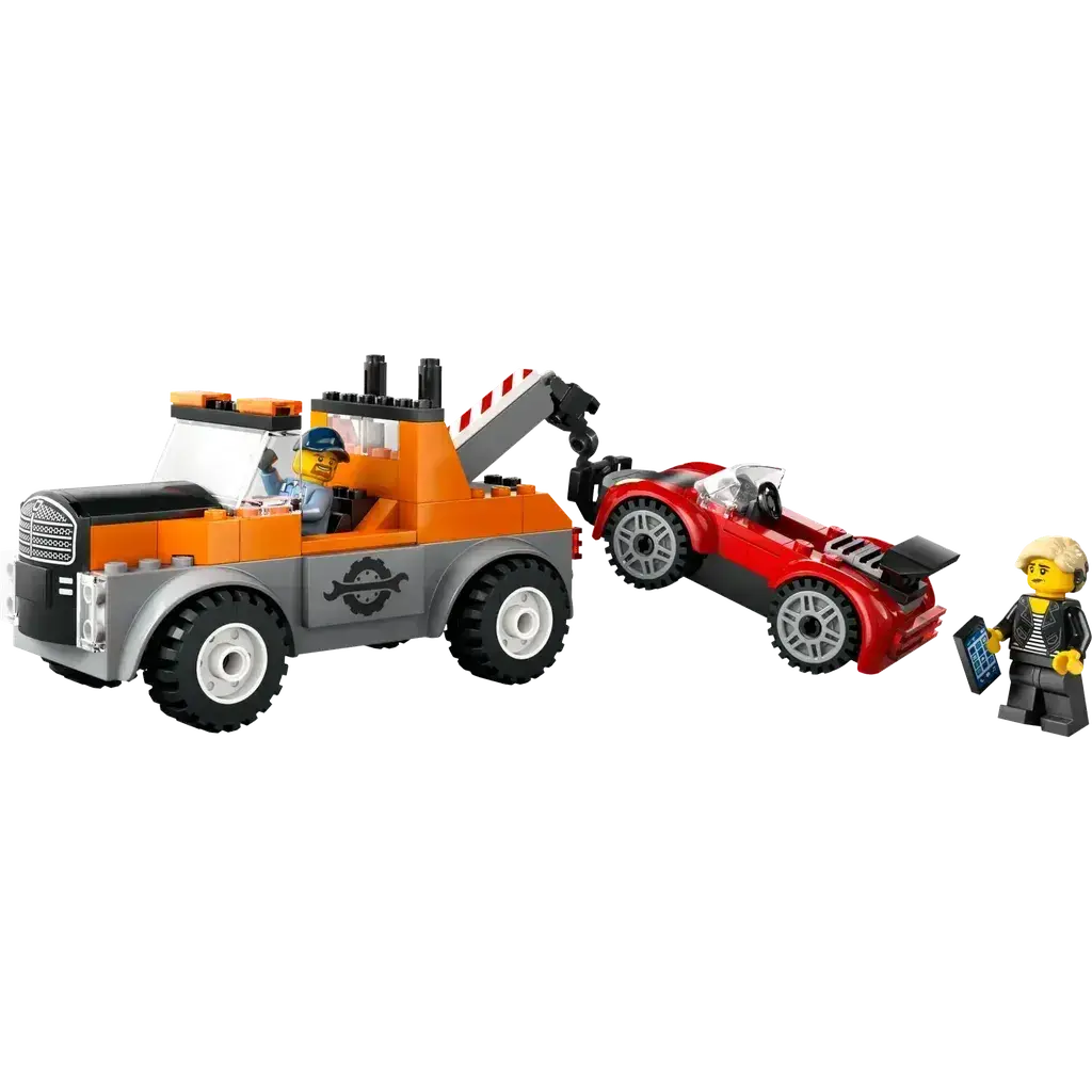 Tow Truck And Sports Car Repair 1