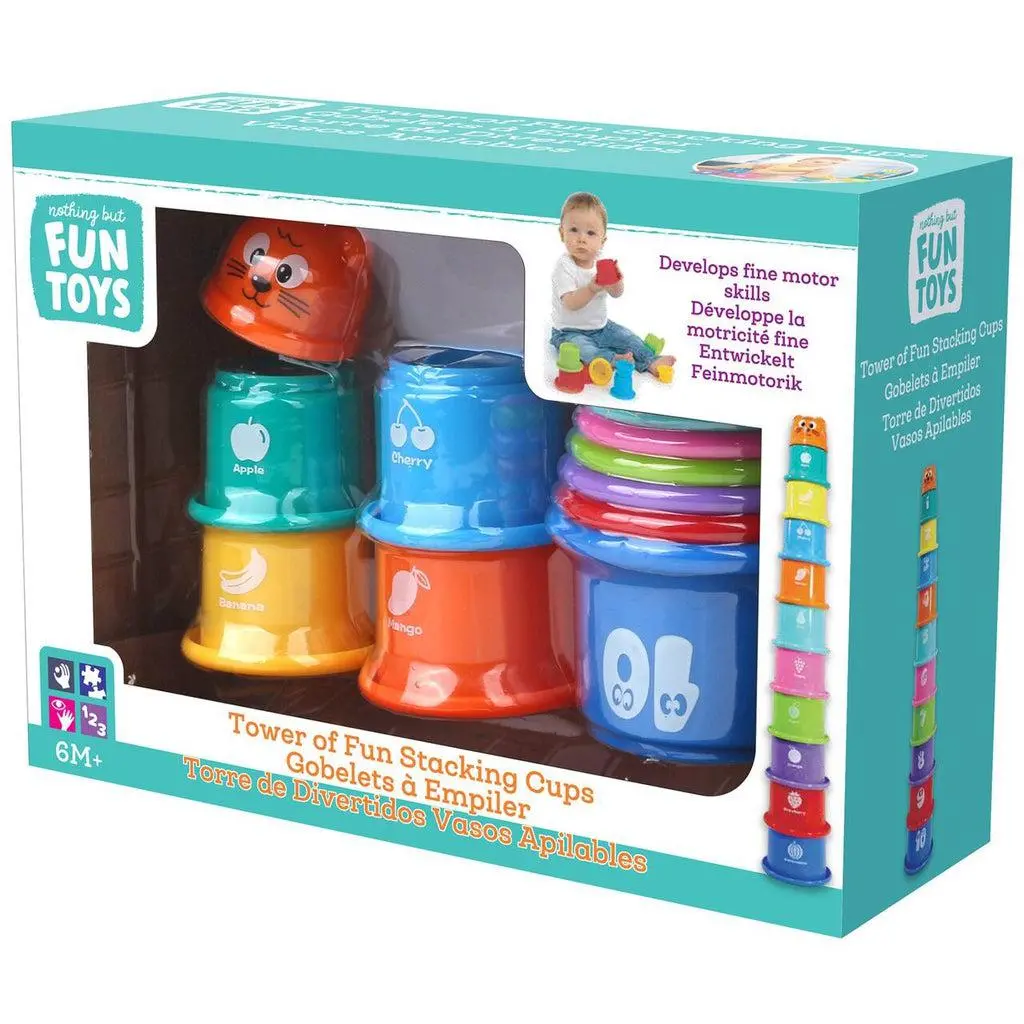 Tower Of Fun Stacking Cups 1