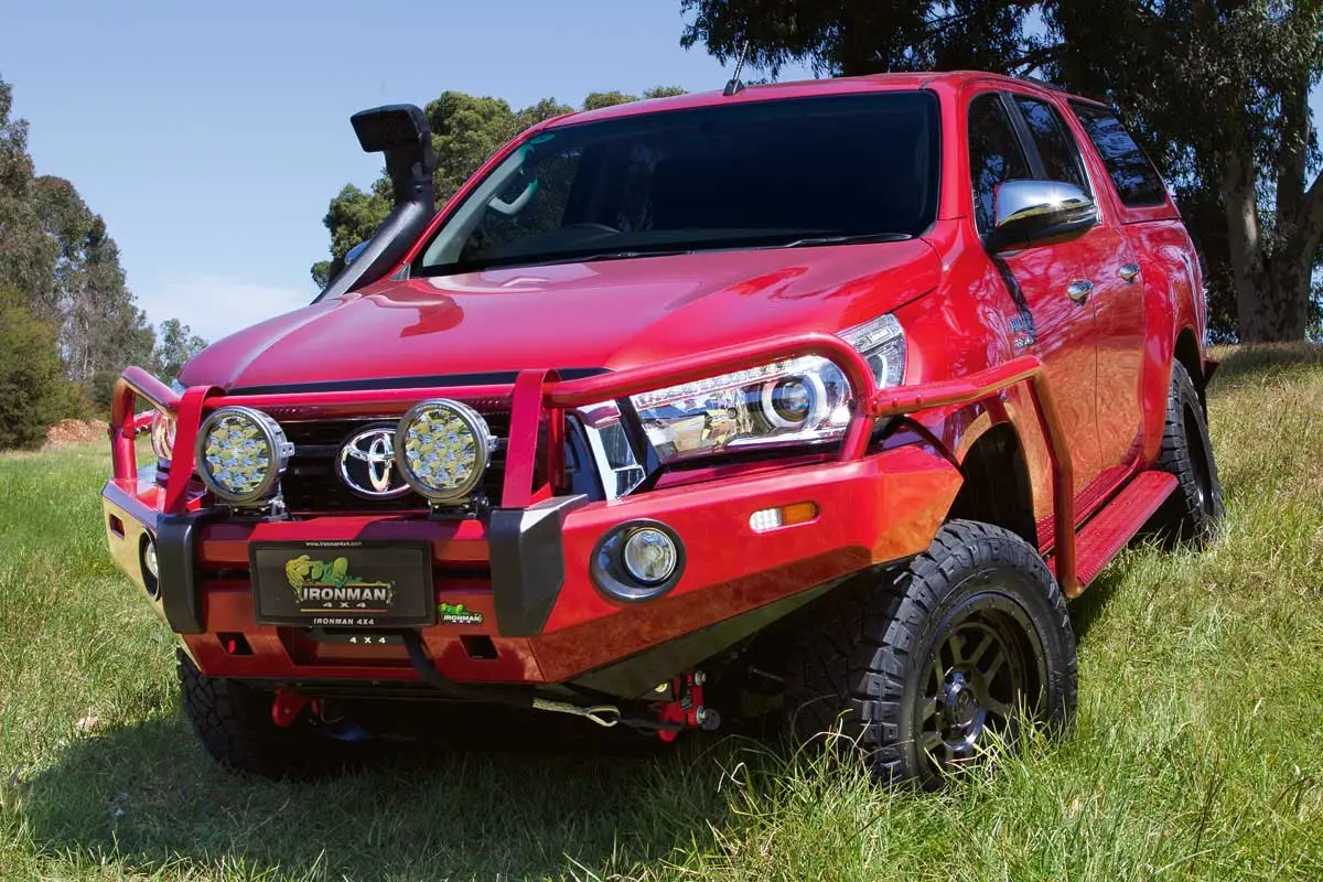 Ironman 4X4 Commercial Deluxe Bull Bar -  Toyota Hilux Revo 5/2018 – 7/2020 1