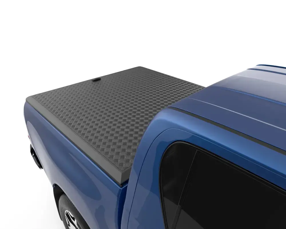Egr Load Shield Hard Lid (Black Checker Plate) Toyota Hilux 2015- Dual Cab A-Deck 2