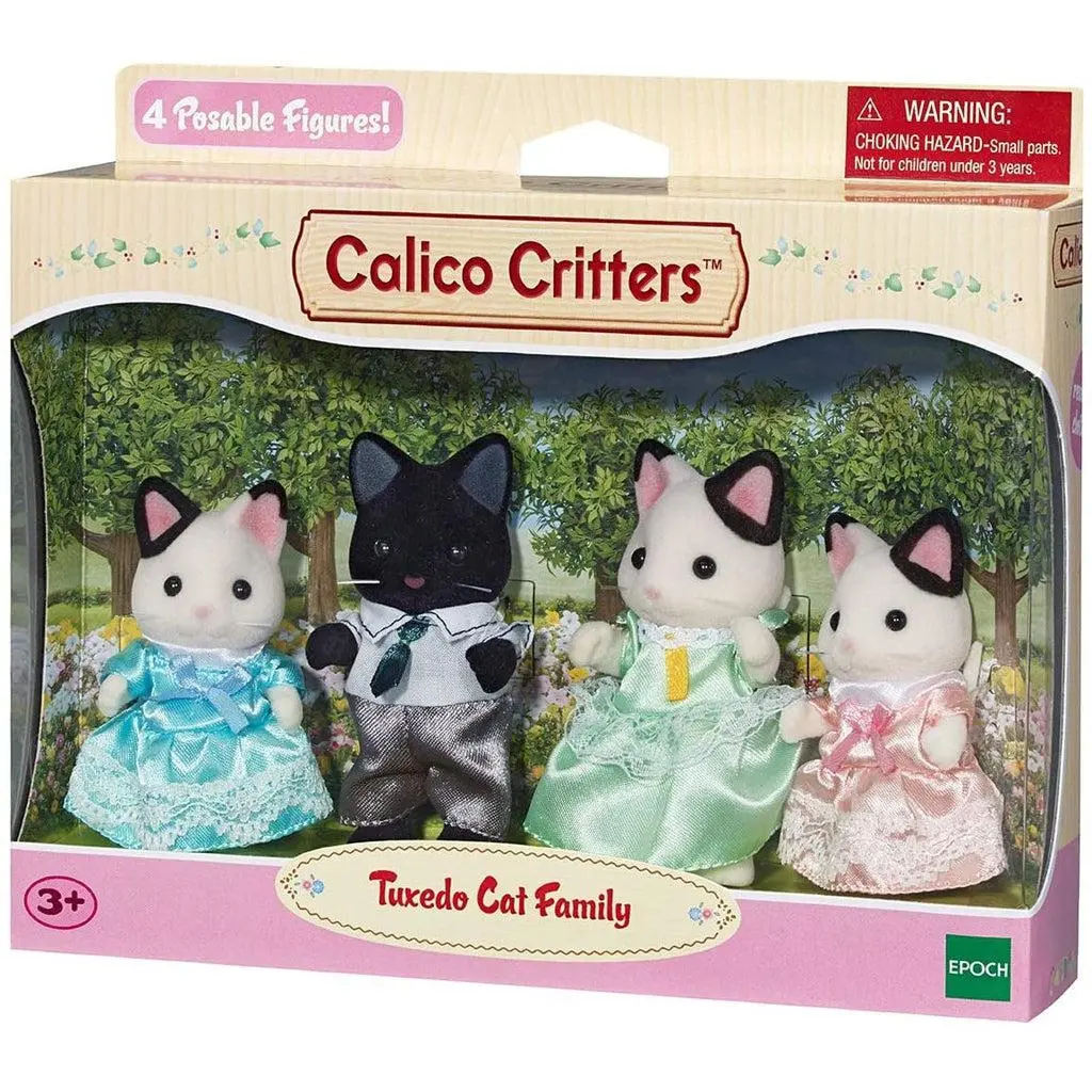 Tuxedo Cat Family 1