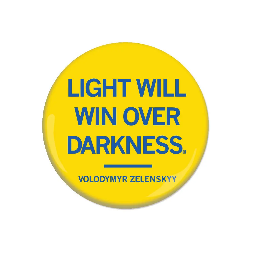 Zelenskyy: Win Over Darkness Quote Button 1