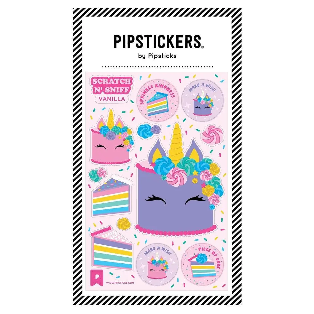 Unicorn Cake Scratch 'N Sniff Stickers 1