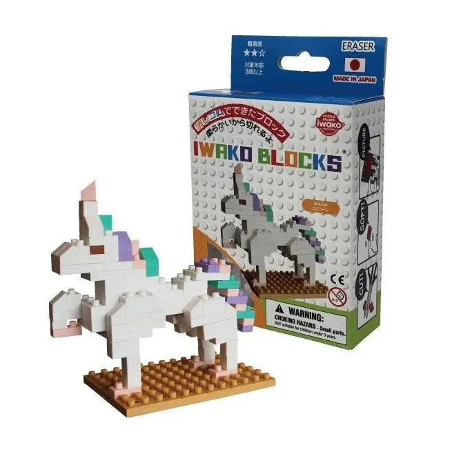 Unicorn - Iwako Eraser Blocks 1
