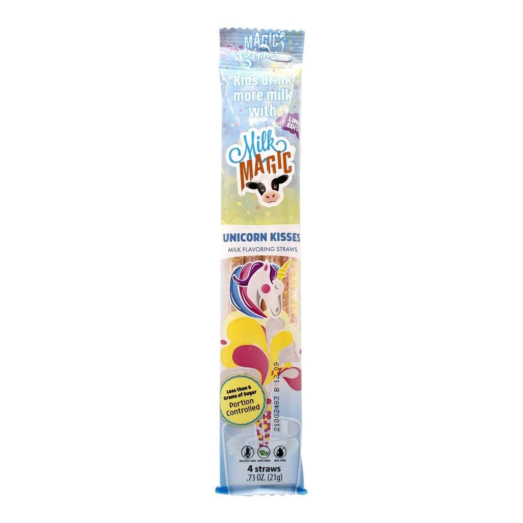 Unicorn Kisses Milk Straws 1
