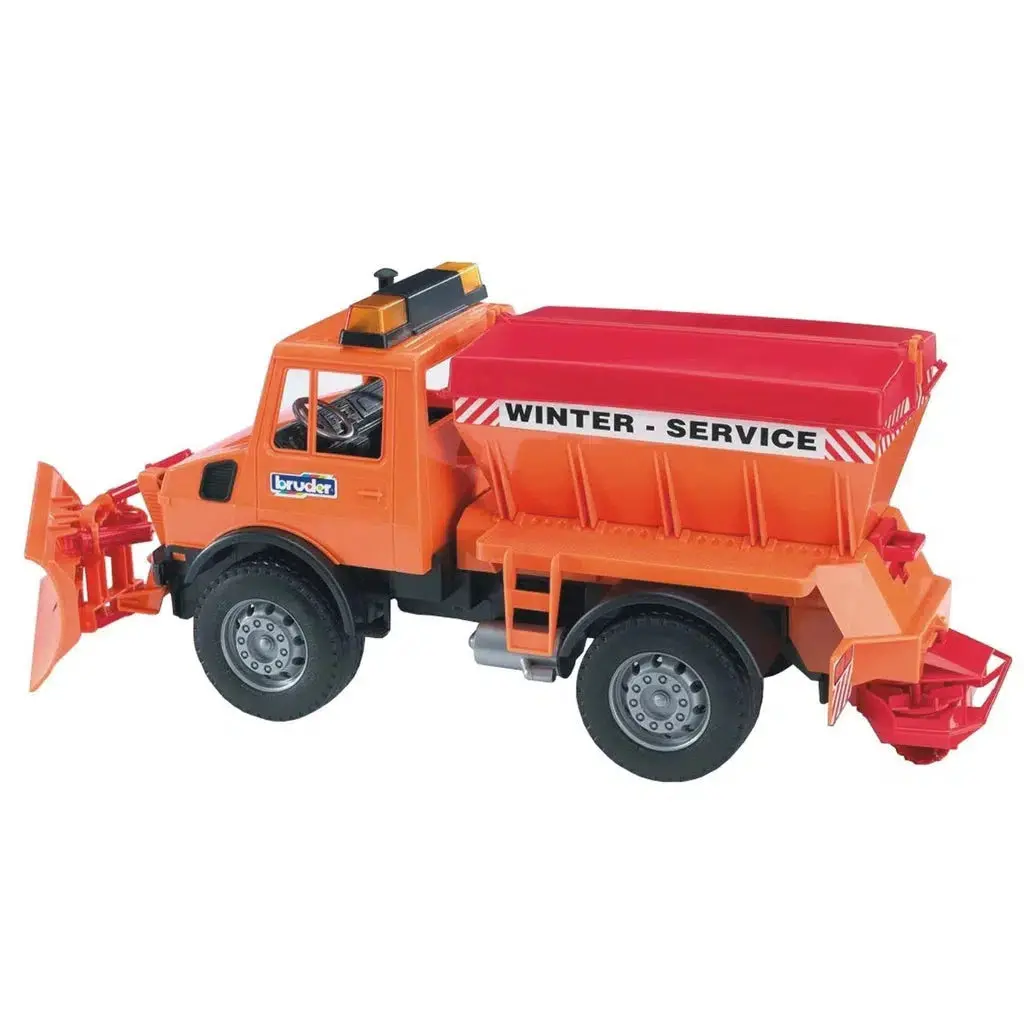 Unimog With Snow Plow 1