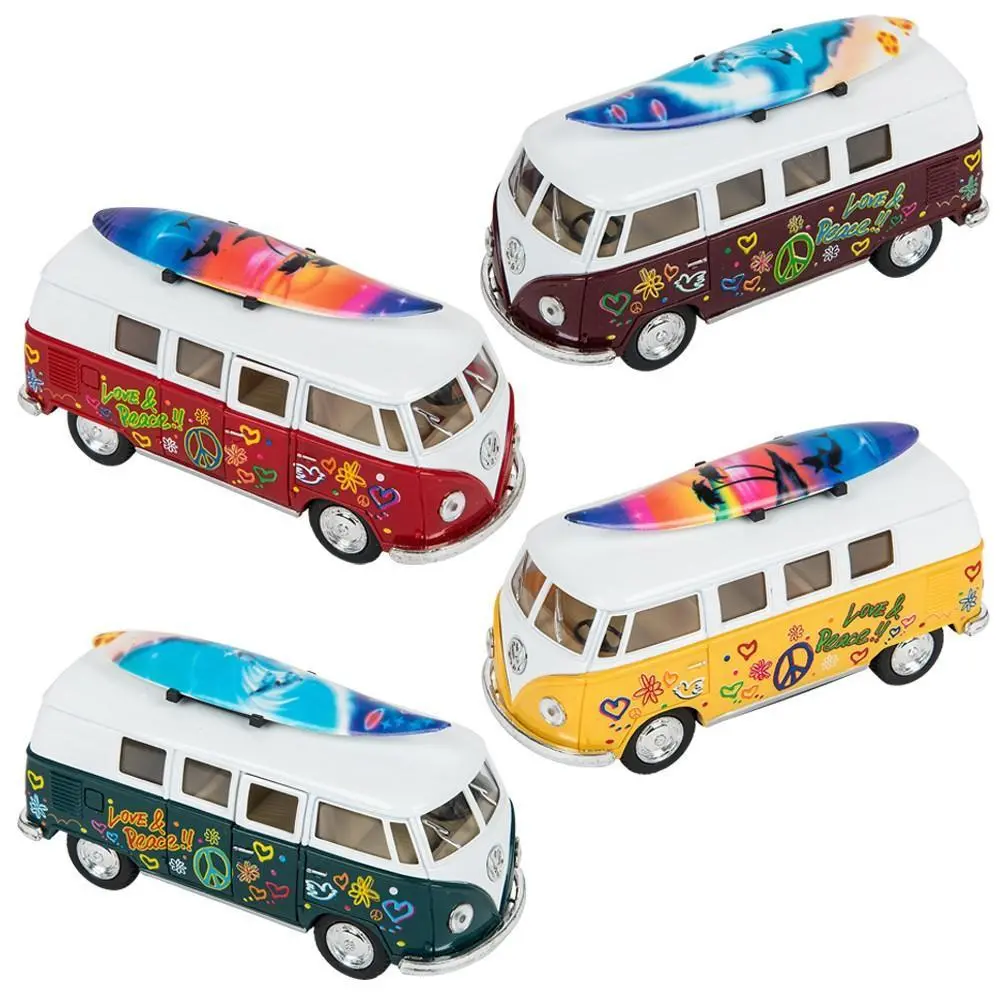Vw Bus With Surfboard Assorted 1