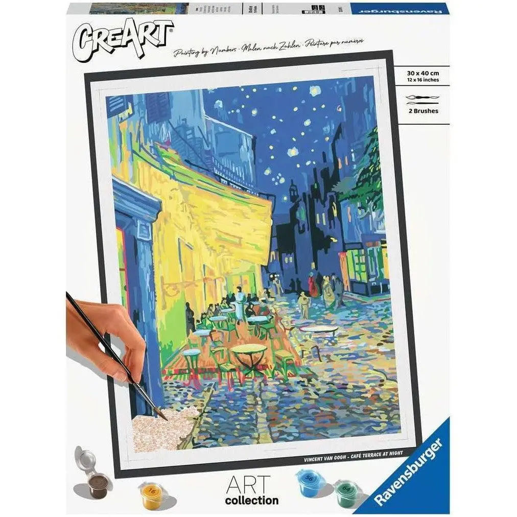 Van Gogh: Cafe Terrace At Night Creart 1