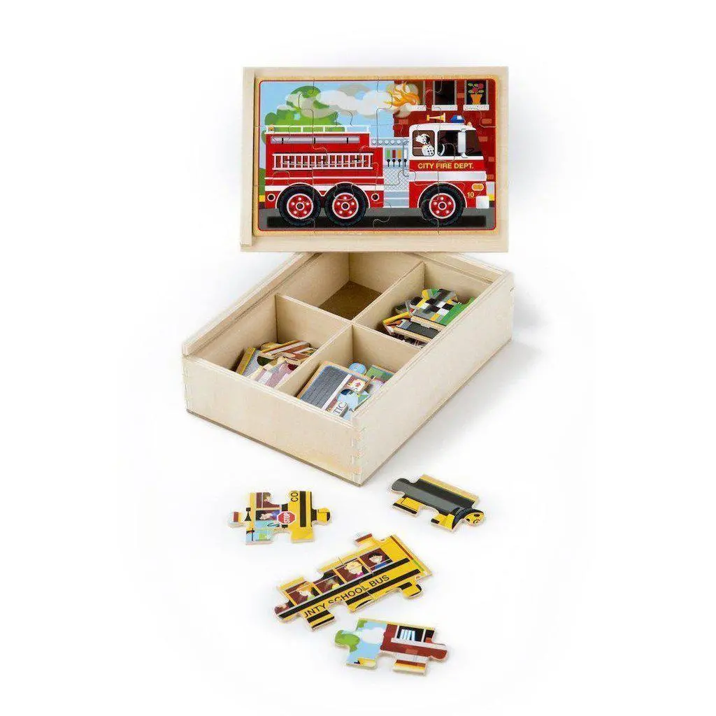 Vehicle Puzzles In A Box 1