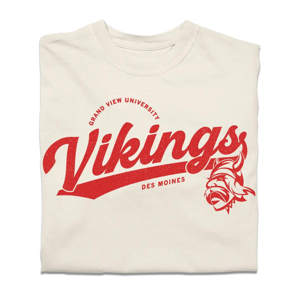 Vikings Script Logo Heavyweight 1