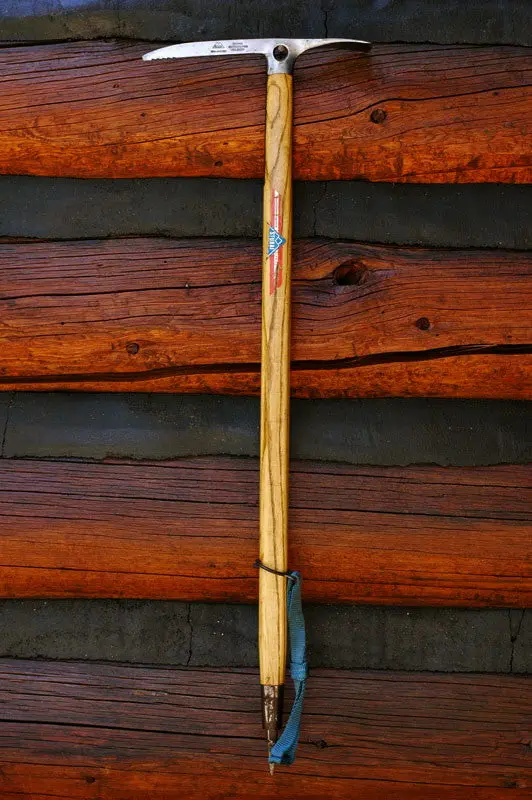 Antique Austrian Stubai Wooden Ice Axe 1