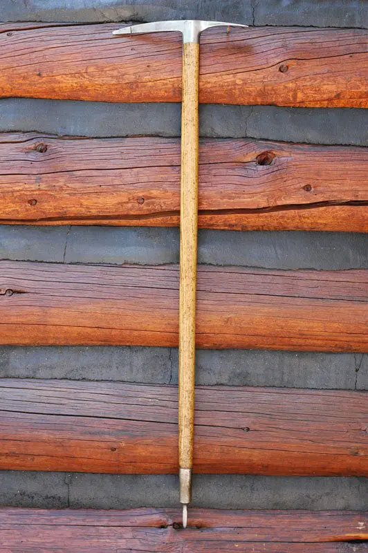 Vintage Wood Ice Axe - Werkgen Fulpmes 1