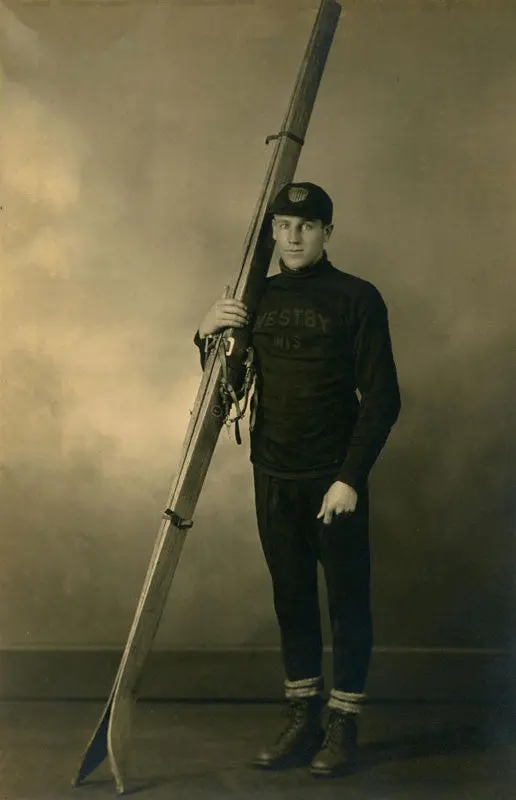 Vintage Westby Ski Team Photo 1