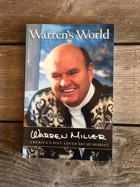 Signed Copy Of Warren's World By Warren Miller "America's Best Loved Ski Humorist" 1