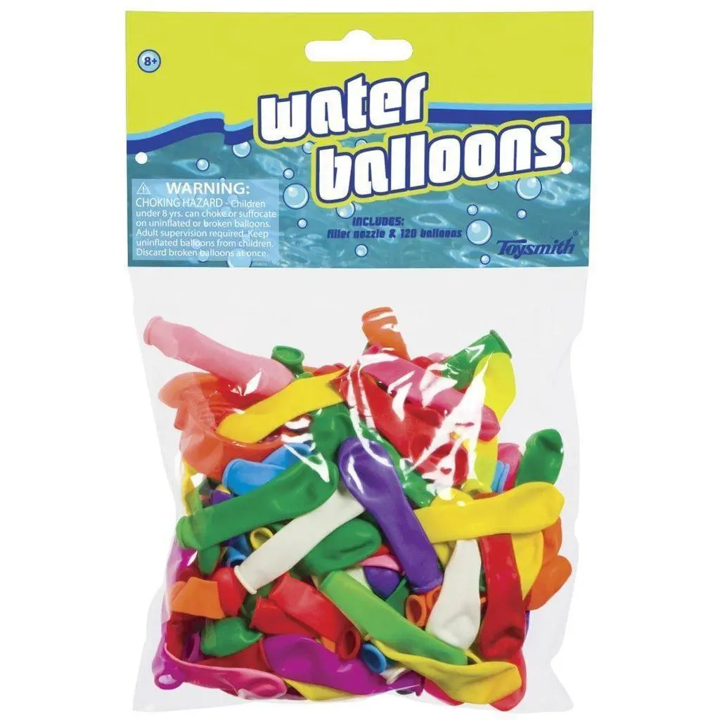Water Balloons Multi Colors (120 Pieces) 1