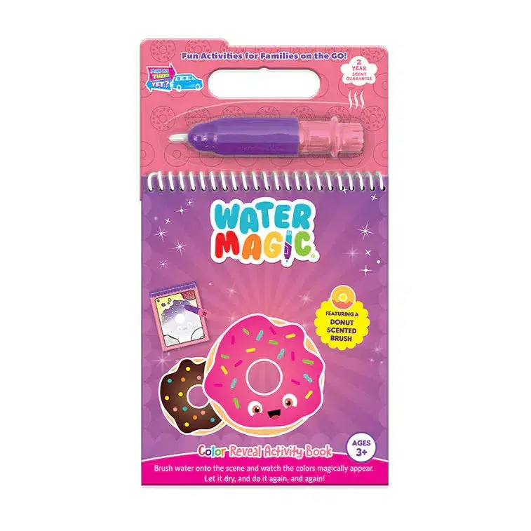 Water Magic Donut Coloring Book 1