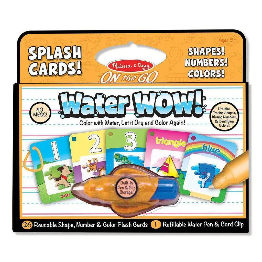 Water Wow! - Splash Cards Shapes, Numbers & Colors 1