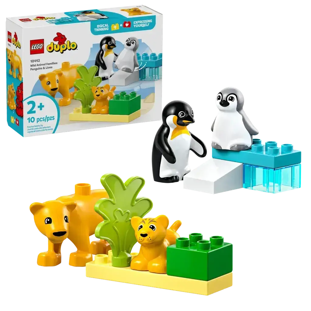 Wild Animal Families: Penguins & Lions 2