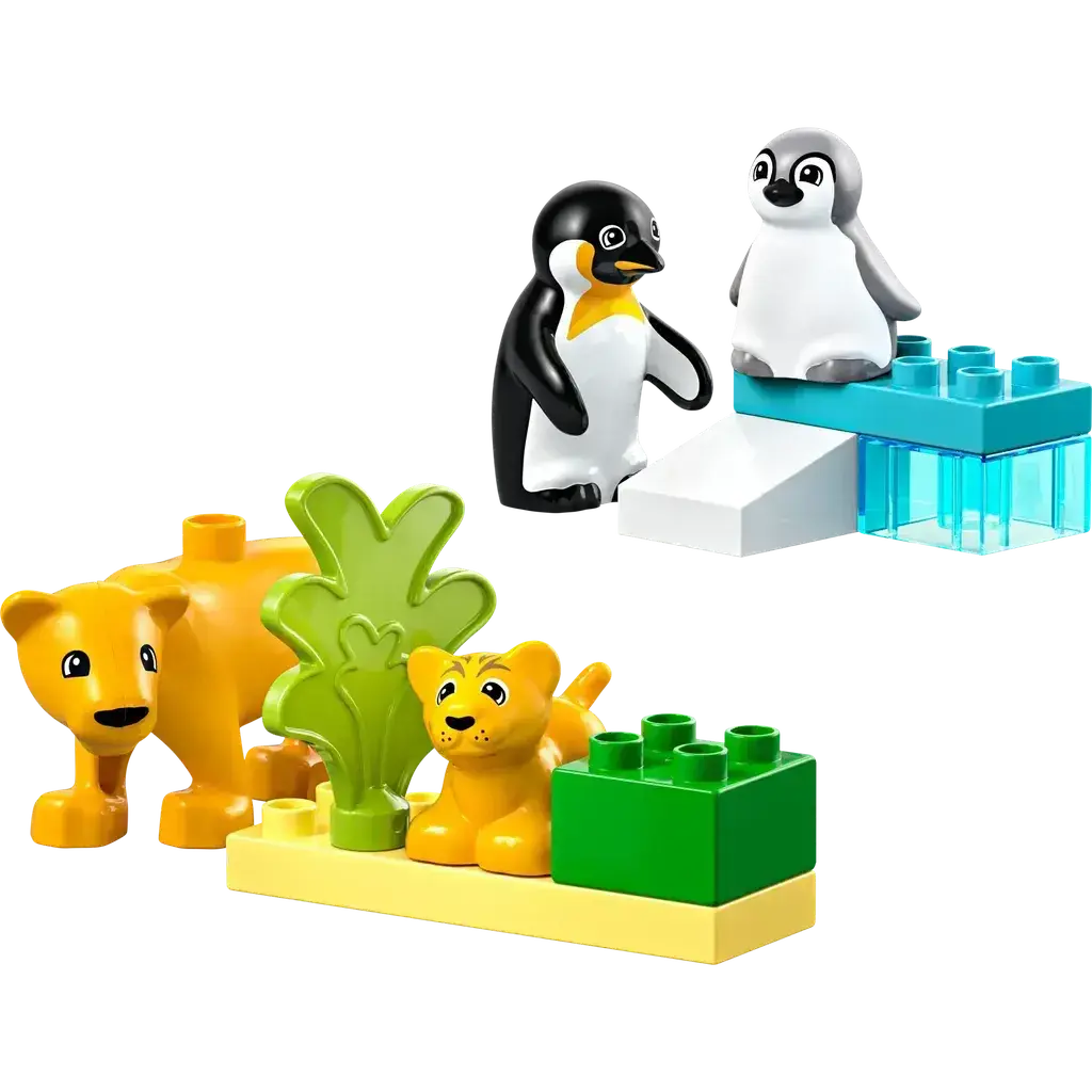 Wild Animal Families: Penguins & Lions 1