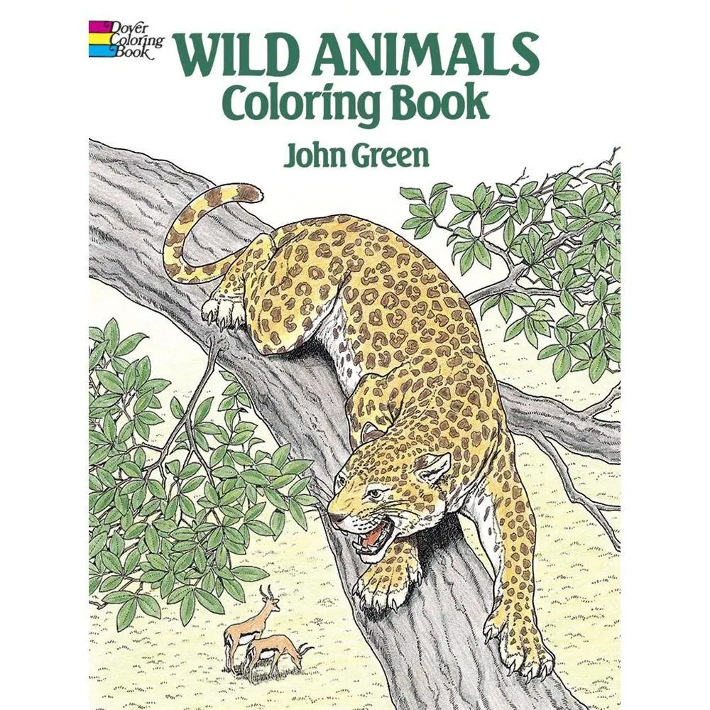 Wild Animals Coloring Book 1