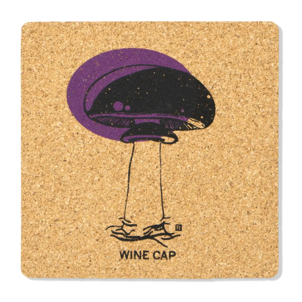 Wine Cap Cork Coaster 1
