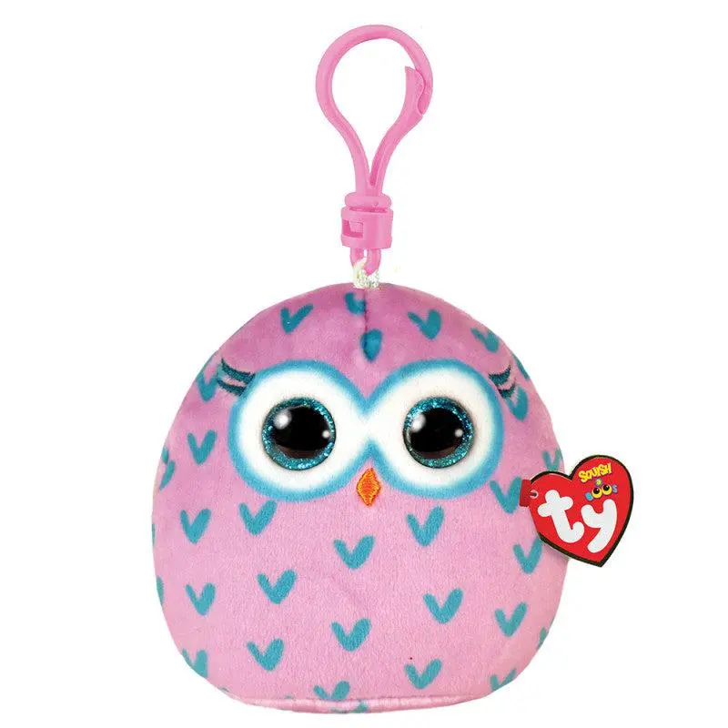 Winks - Squishy Owl Keychain 1