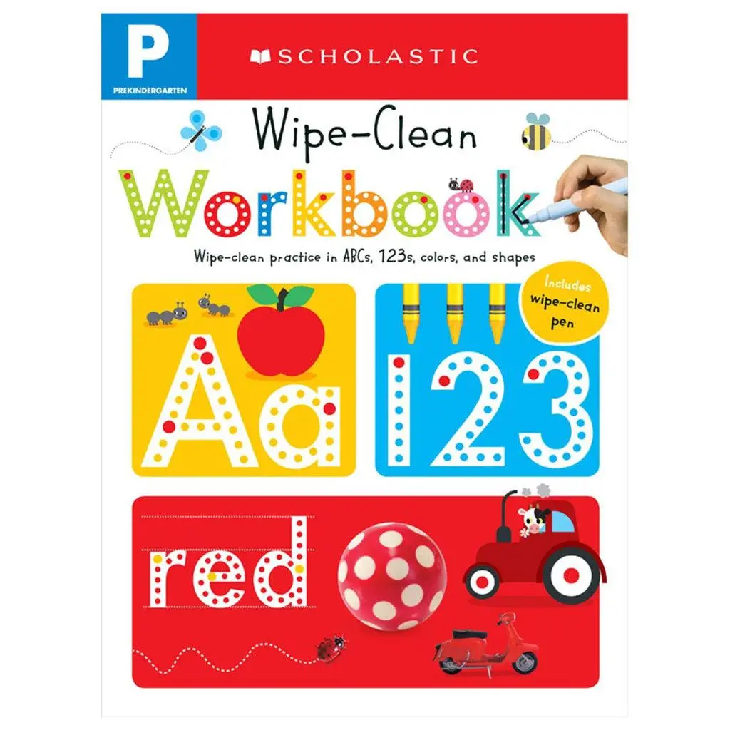 Wipe–Clean Workbook: Grade Pre–K 1