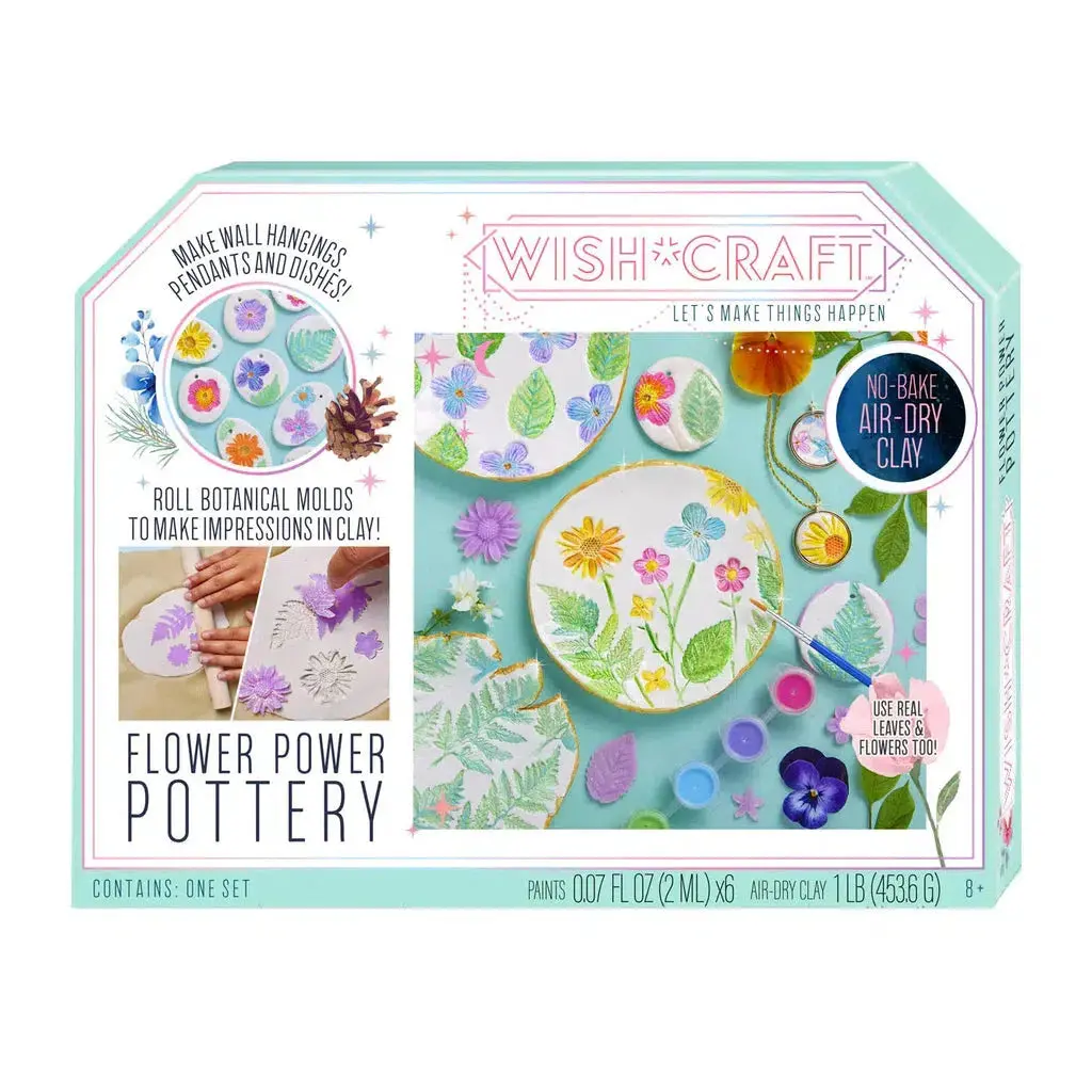 Wish Craft Flower Power Pottery 1