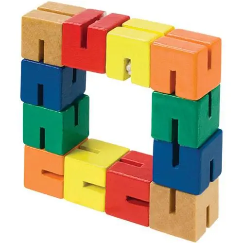 Wood Fiddle Fidget Puzzle 1