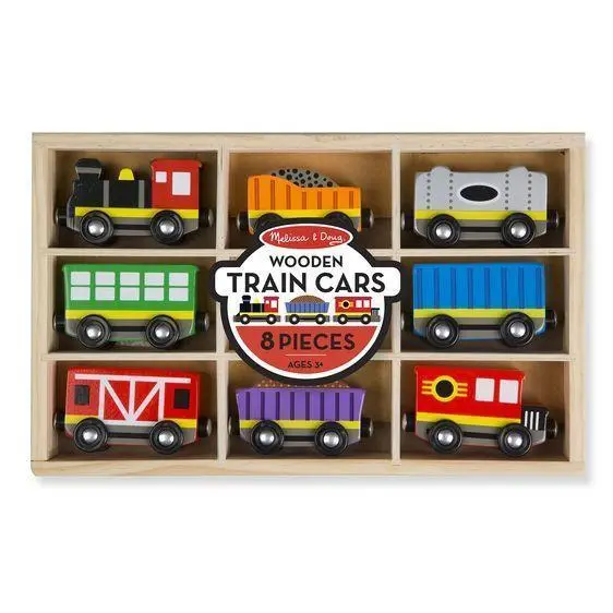 Wooden Train Cars 1