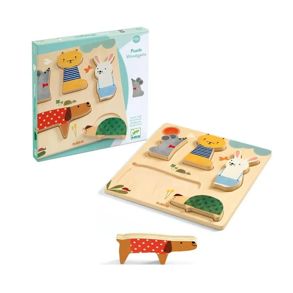 Woodypets Wooden Puzzle 1