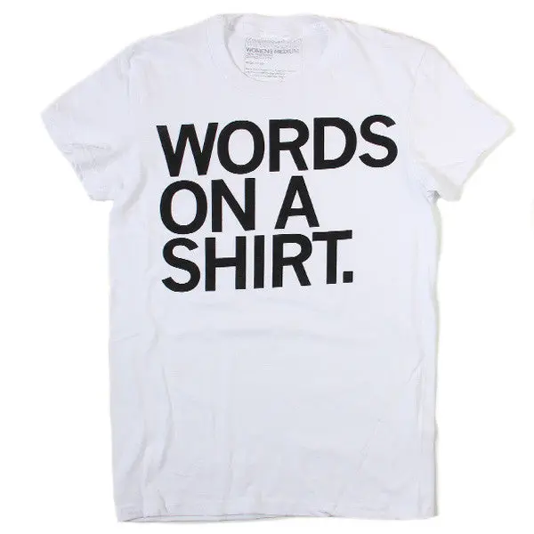Words On A Shirt 3