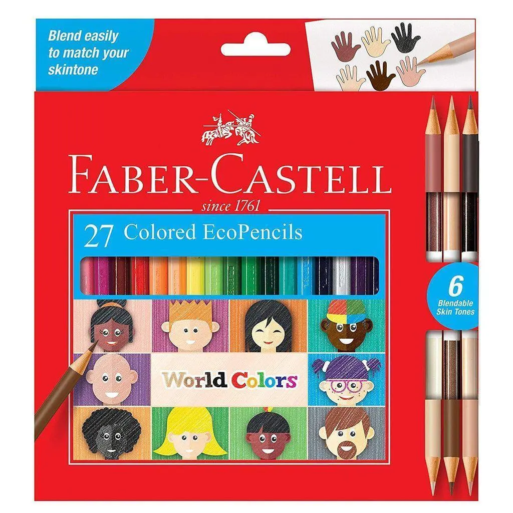 World Colors: 27Ct Colored Ecopencils 1