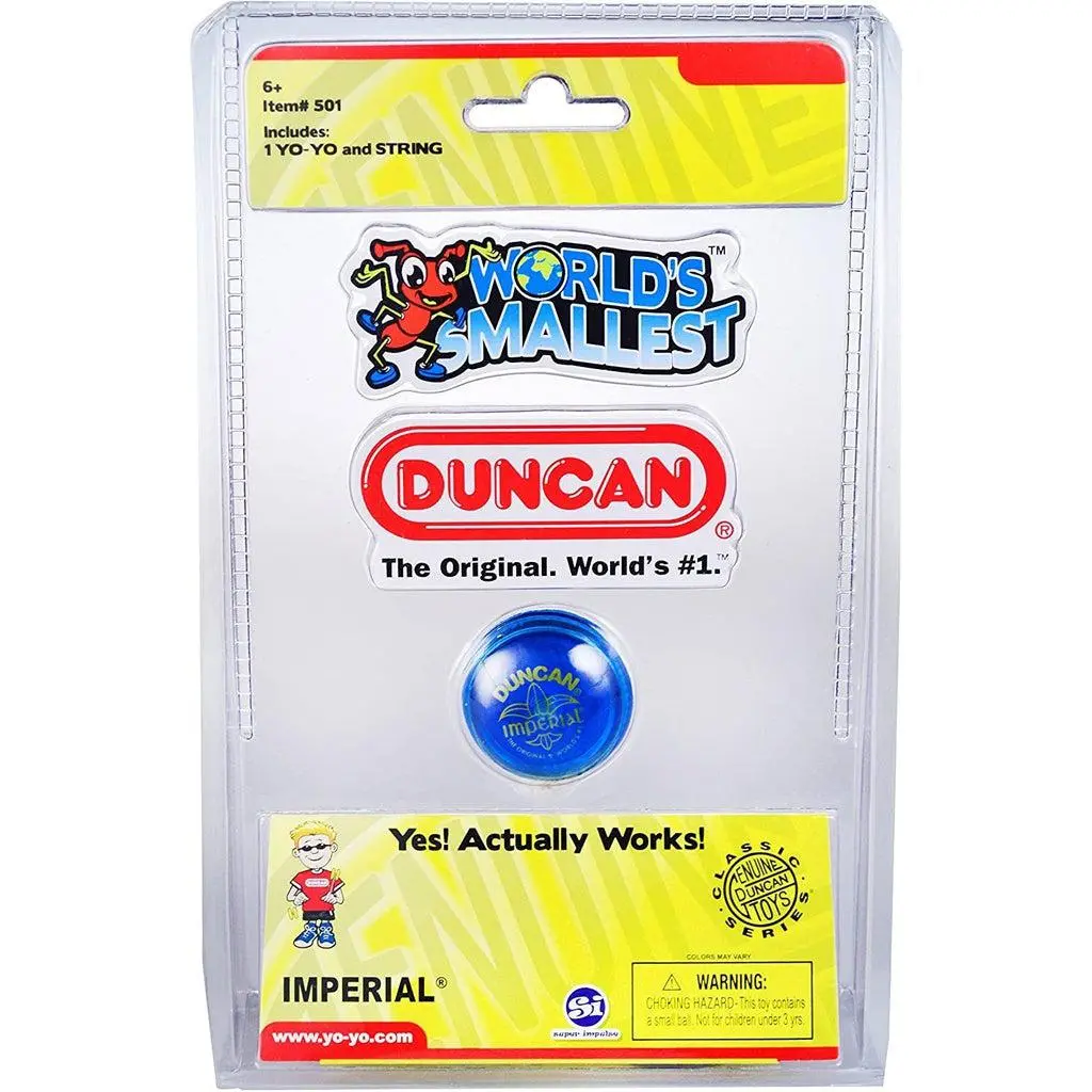 World's Smallest - Duncan Imperial Yoyo 1