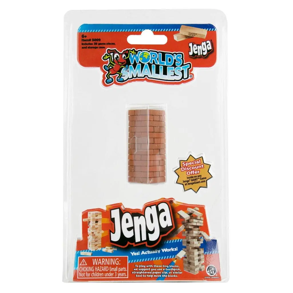 World's Smallest Jenga 1