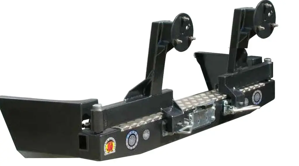 Outback Accessories Twin Wheel Carrier Rear Bar Gu 1-3 (12/97-10/04) 1