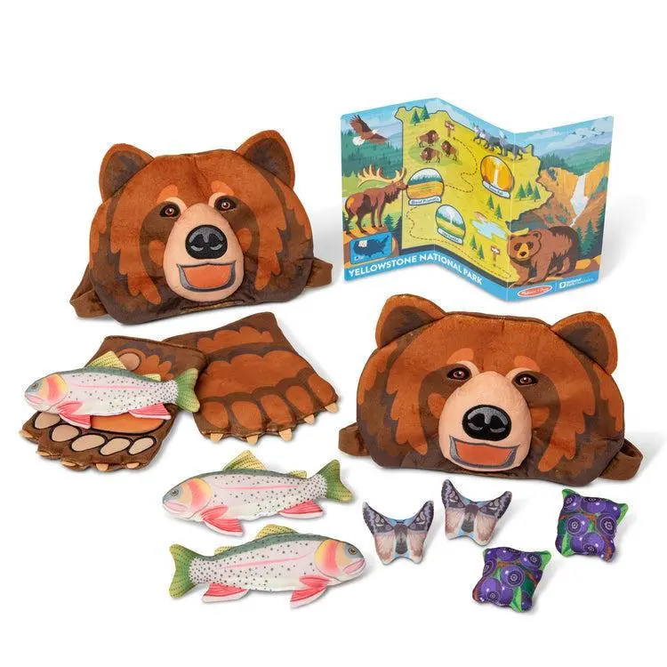 Yellowstone Grizzly Bear Game Play Set 1