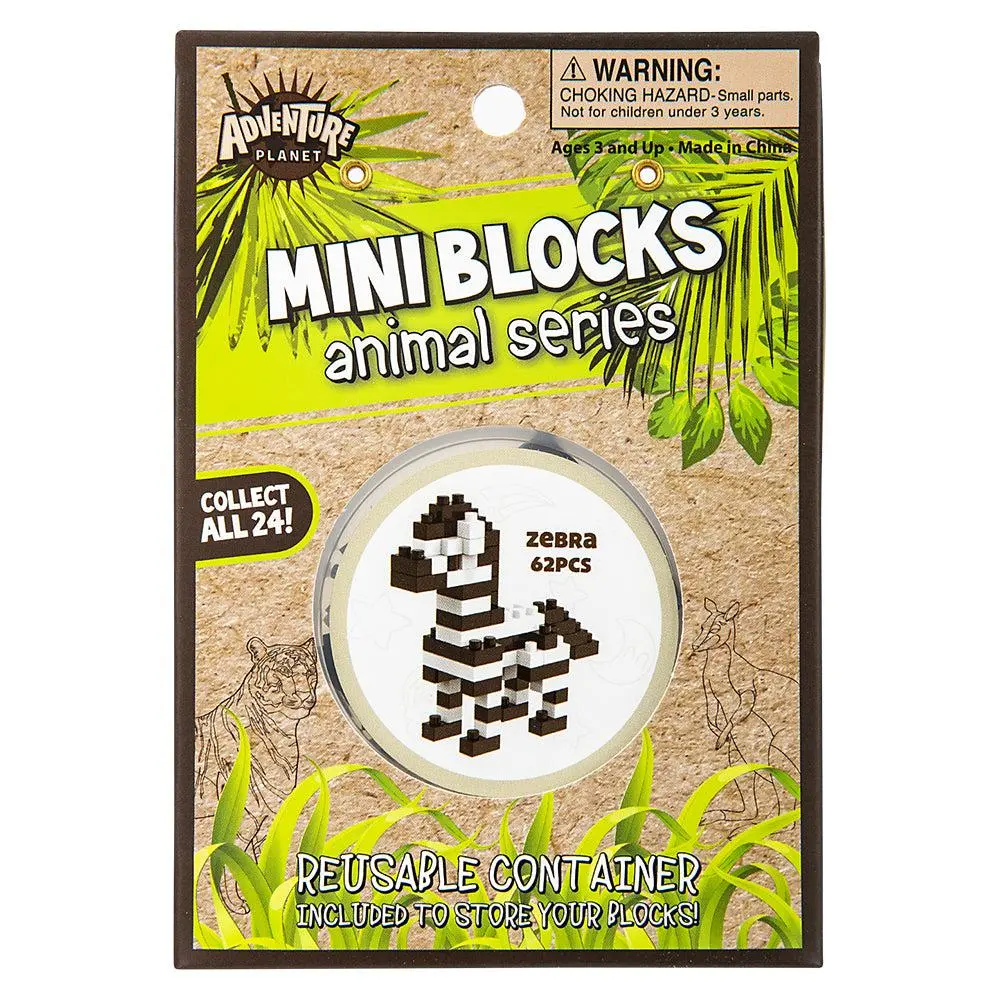 Zebra - Mini Blocks 1