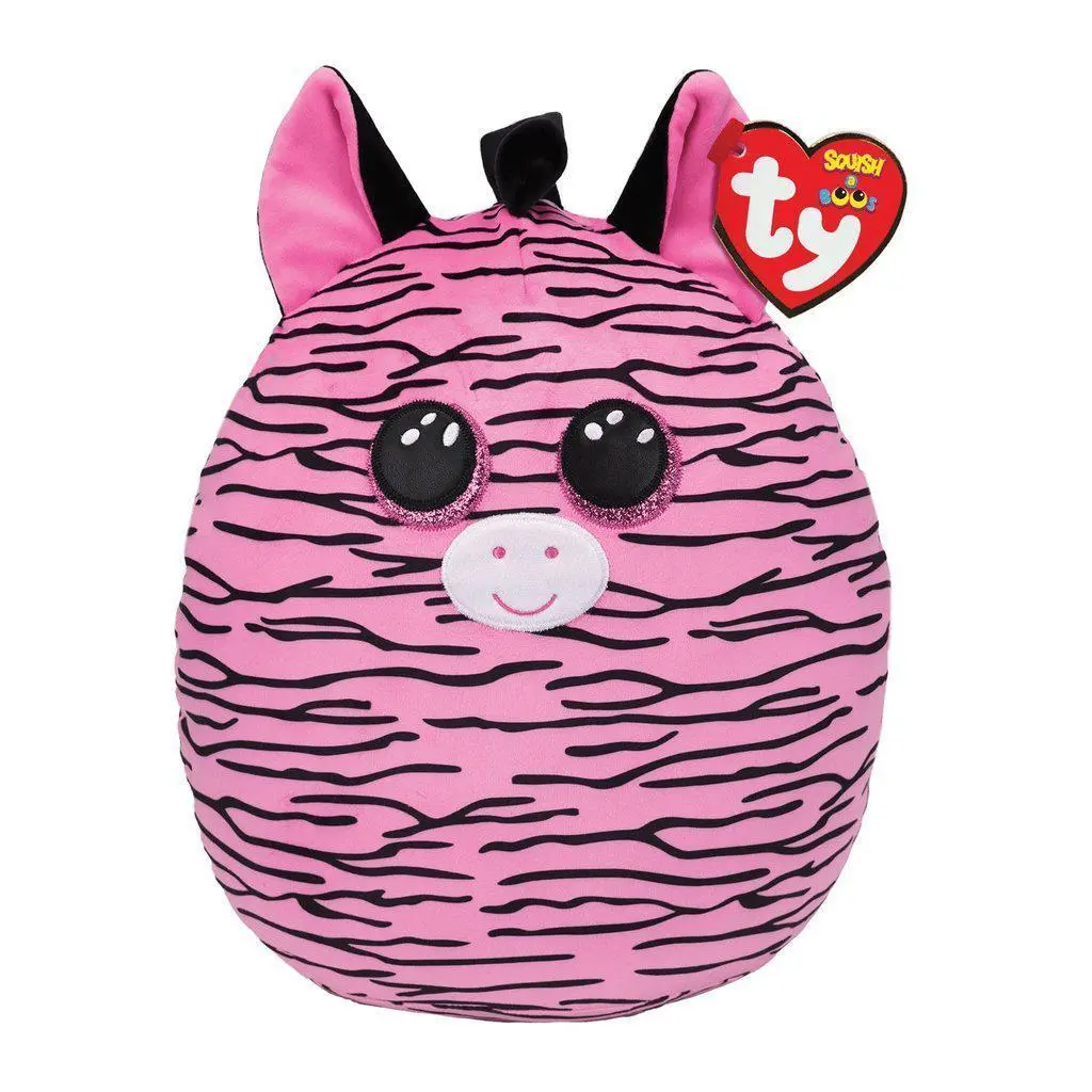 Zoey The Zebra Squish-A-Boo 1