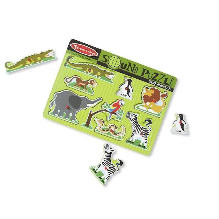 Zoo Animals Sound Puzzle 1