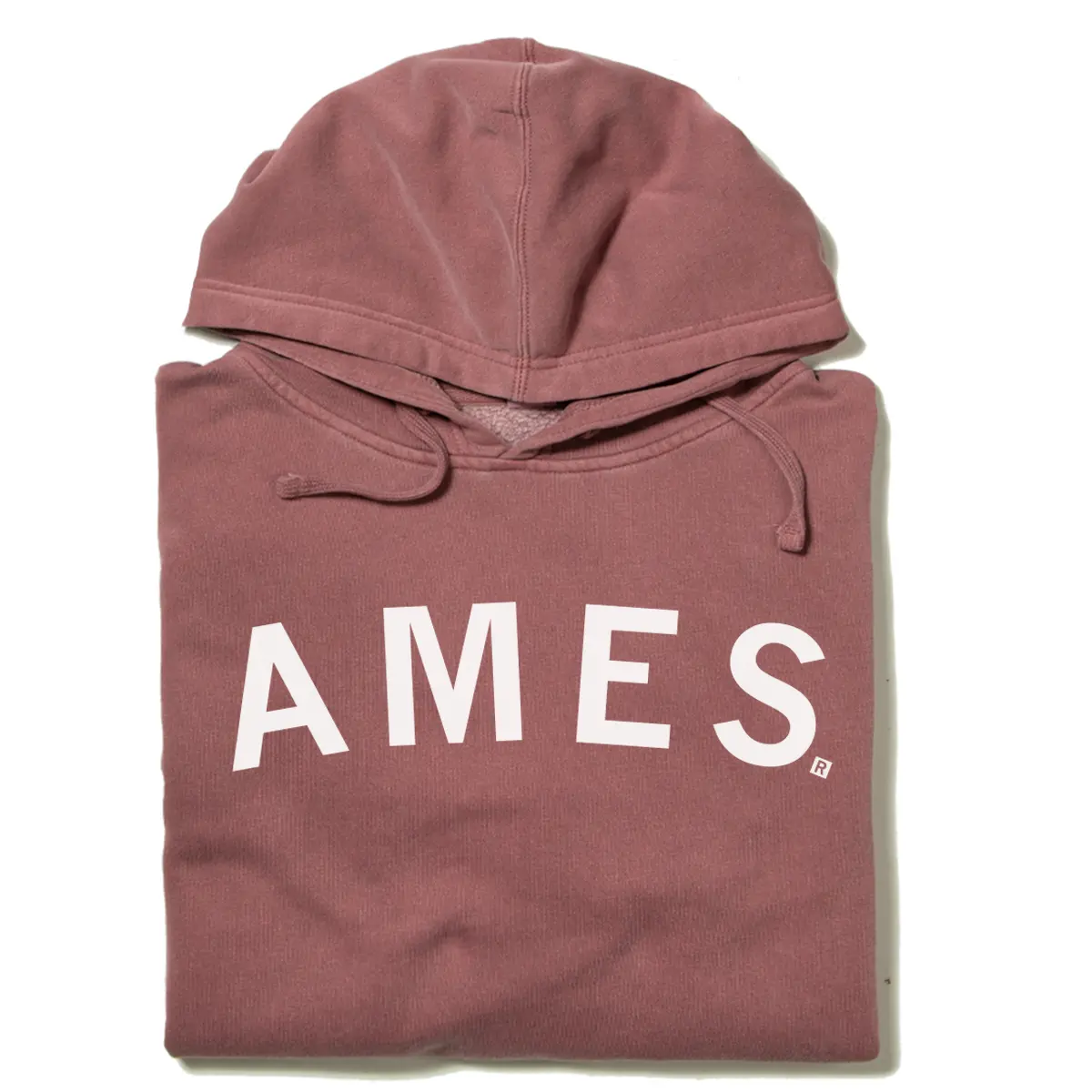 Ames Curved Logo Pullover Hoodie 1