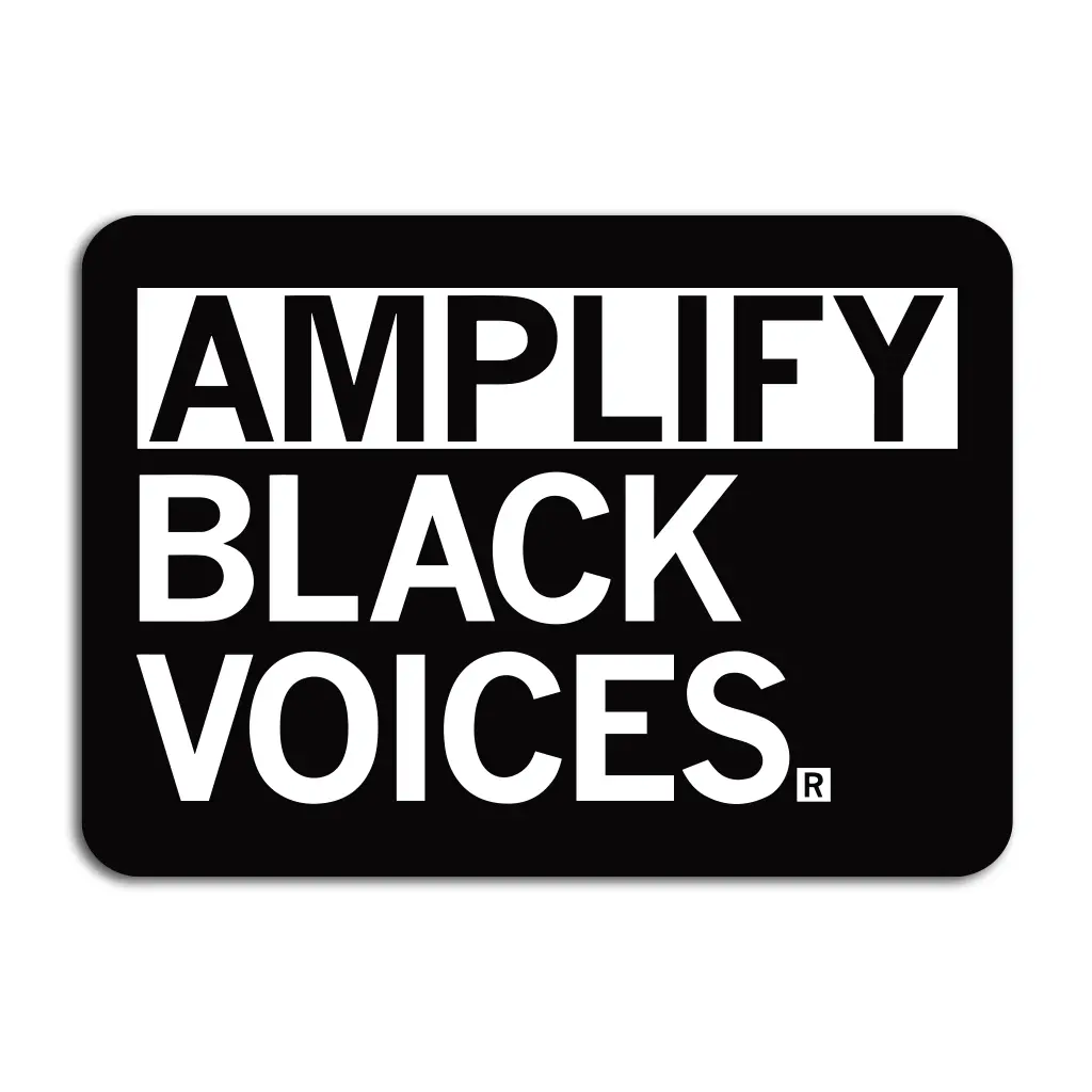 Amplify Black Voices Sticker 1