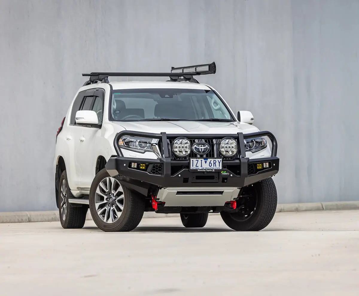 Ironman 4X4 Apex Bull Bar 60.3Mm 12,000Lb Winch Compatible 5T Rated Recovery Points 17-24 Prado 1