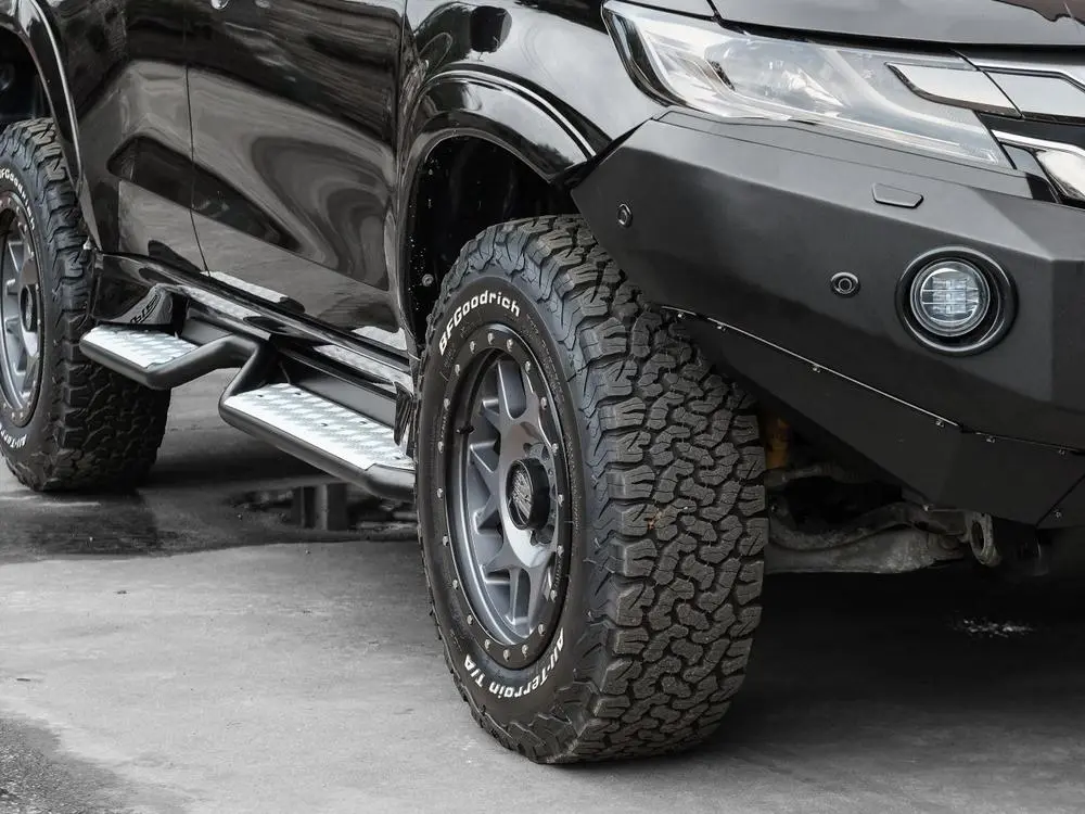 Piak Side Step (Offtrack, Silver) For Mitsubishi Pajero Sport (10/2016 Piak On) 2