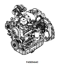 New Holland Cnh U.K. F4ge0454c F4ge0484g Engine Workshop Service Repair Manual 1