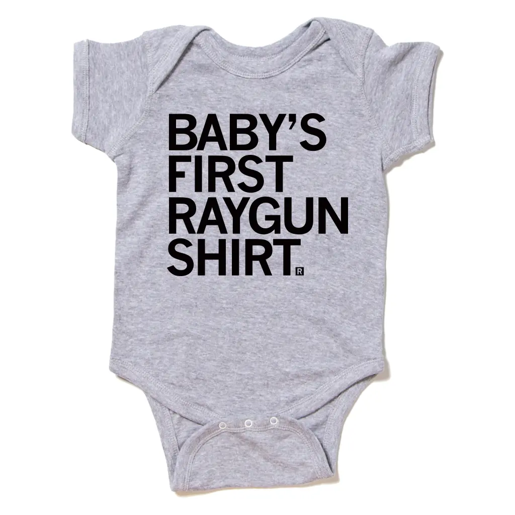 First Raygun Shirt Onesie 1