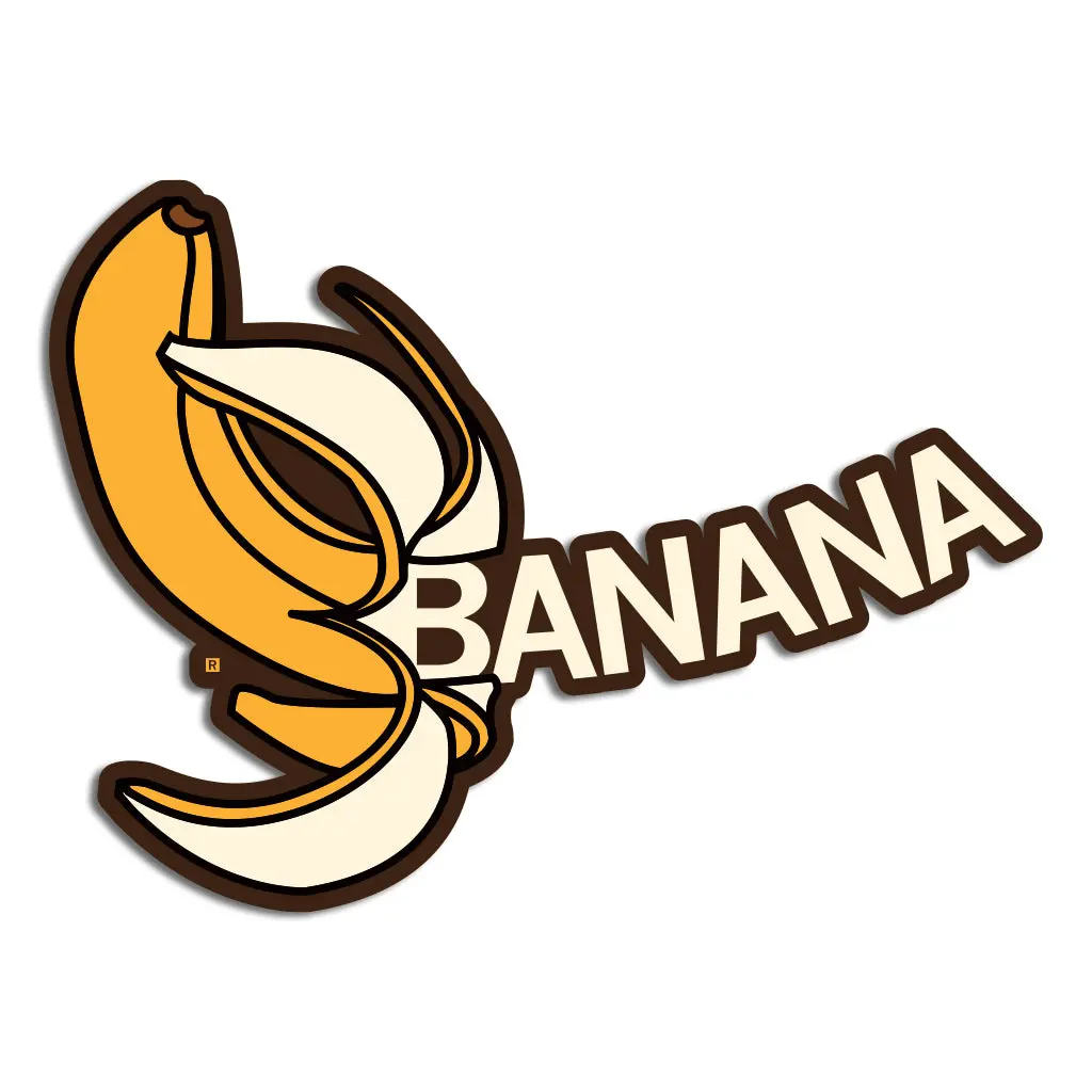 Banana Die-Cut Sticker 1